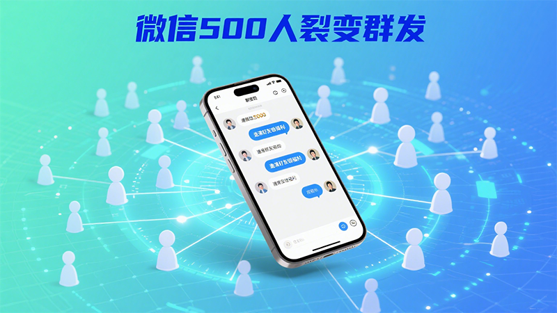 如何更有效的激活好友并完成500人快速群发？